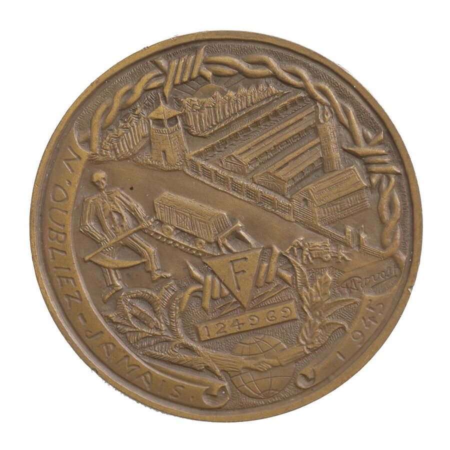 Медаль, созданная на основе рисунка Пьера Прово