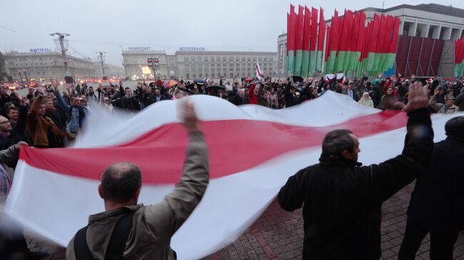 Акция оппозиции в Минске