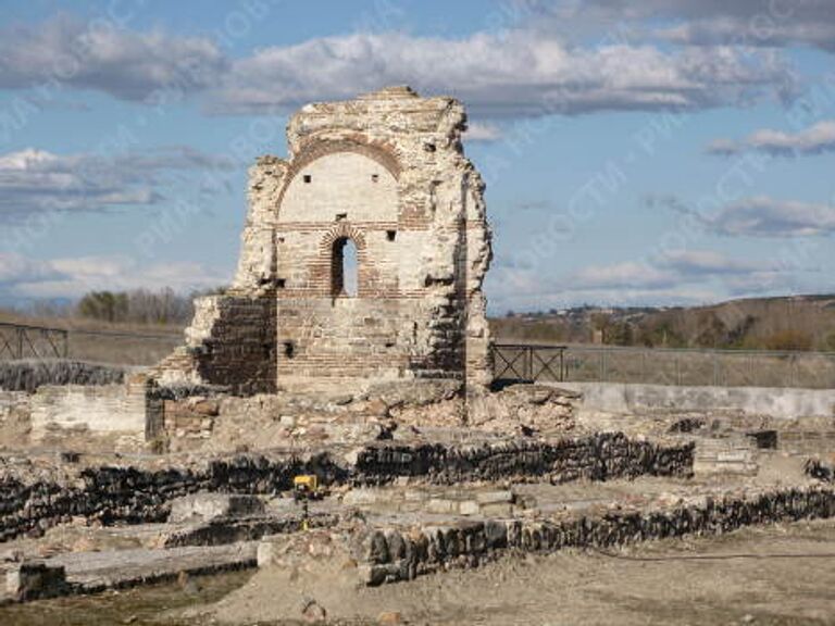 Остатки христианской базилики конца IV века в Испании