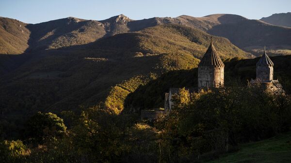 Монастырь Татев в Сюникской области Армении