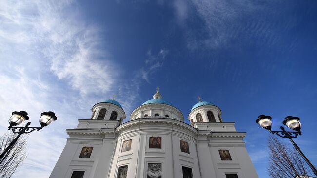 Строительство собора Казанской иконы Божией Матери в городе Казань