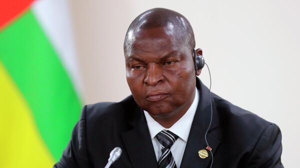 Президент Центральноафриканской Республики  Туадера