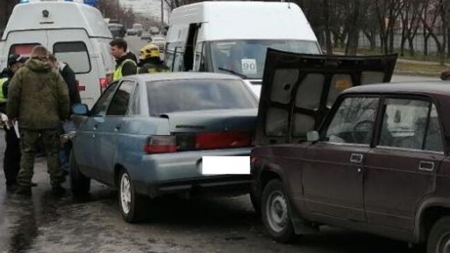  ДТП в городе Калуга на улице Московская. 24 октября 2019