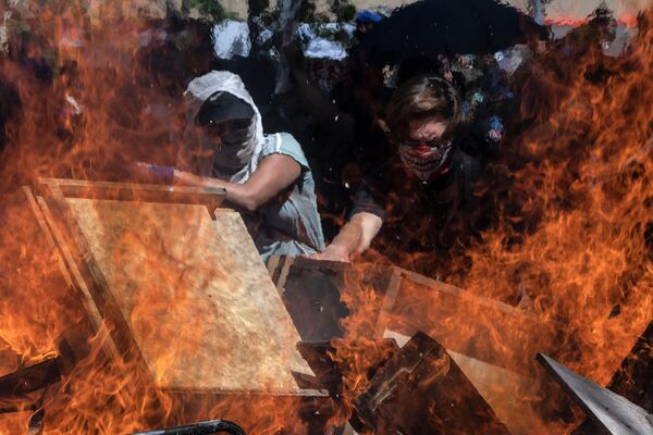 Массовые протесты в Чили