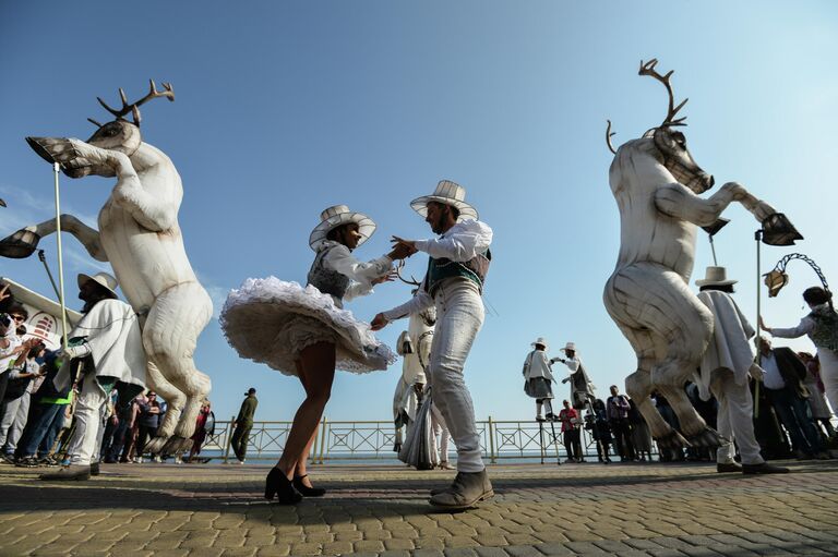 Участники Международного фестиваля современной культуры и экологии Алушта. Green в Алуште