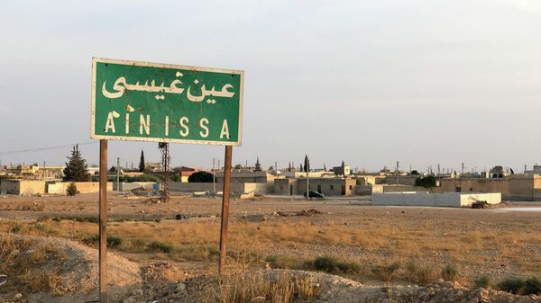 Город Айн-Исса на севере провинции Ракка