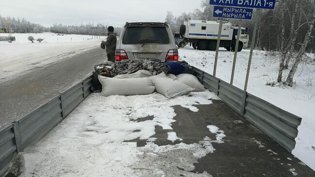 В Якутии сотрудниками ДПС выявлена незаконная охота. 28 октября 2019