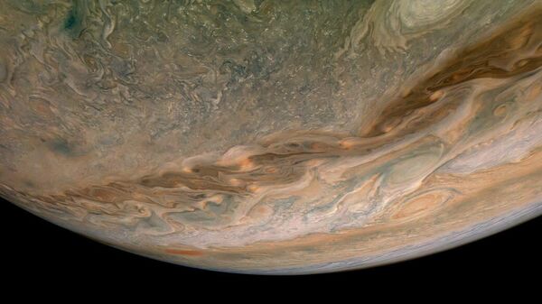 Северное полушарие Юпитера