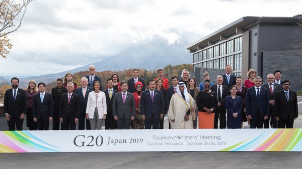 Встреча министров туризма G20. Хоккайдо, Япония.