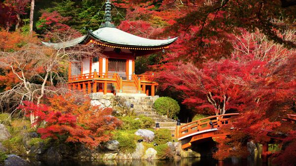 Храм в Киото, Япония