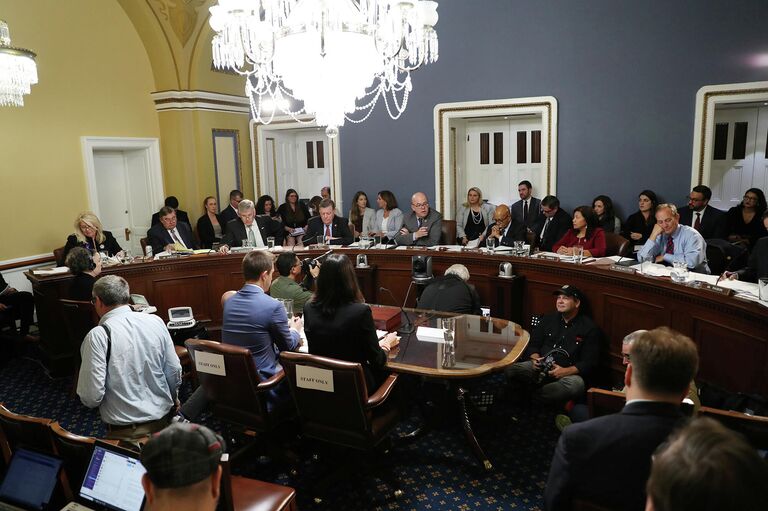 Заседание Палаты представителей США Заседание Палаты представителей США