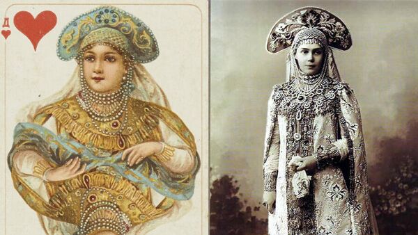 Червовая дама и ее прототип -  княгиня Ксения Александровна