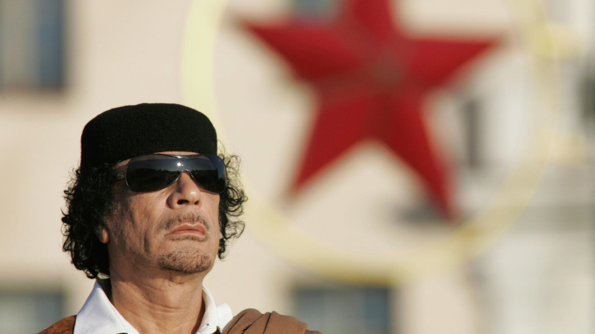 Ливийский лидер Муаммар Каддафи в Минске,  3 ноября 2008 - РИА Новости, 1920, 20.10.2021