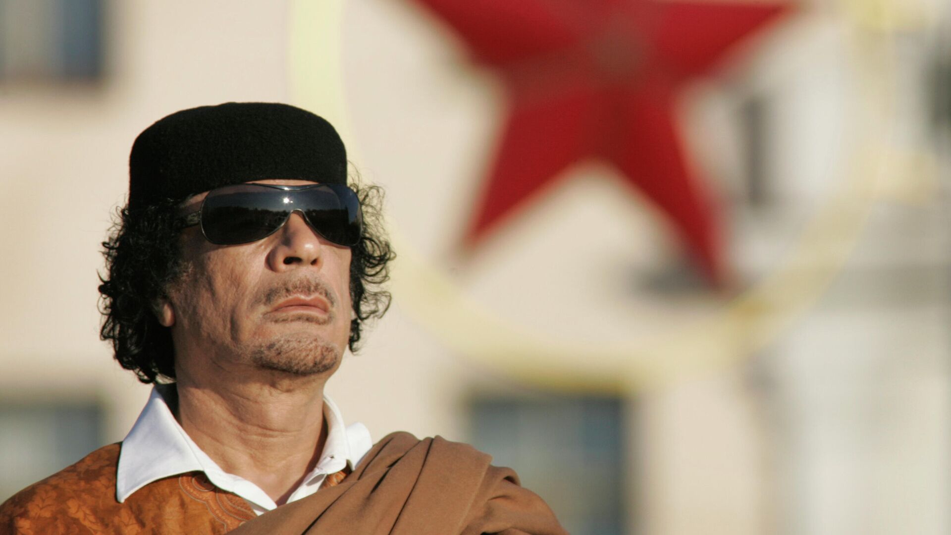 Ливийский лидер Муаммар Каддафи в Минске,  3 ноября 2008 - РИА Новости, 1920, 20.10.2021