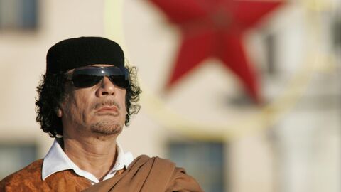 Ливийский лидер Муаммар Каддафи в Минске, 3 ноября 2008 Ливийский лидер Муаммар Каддафи в Минске, 3 ноября 2008