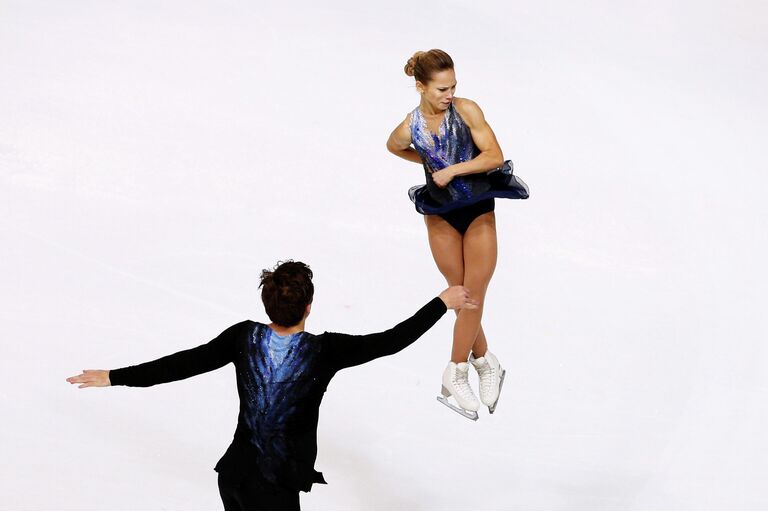 Российские фигуристы Дарья Павлюченко и Денис Ходыкин Российские фигуристы Дарья Павлюченко и Денис Ходыкин