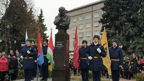 Открытие Памятника Владимиру Зельдину в Мичуринске