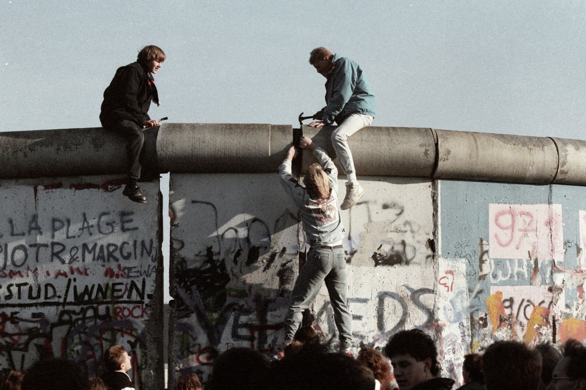 9 Ноября 1989 Берлинская стена