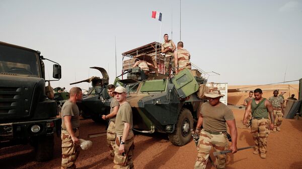 Французские военнослужащие в Мали