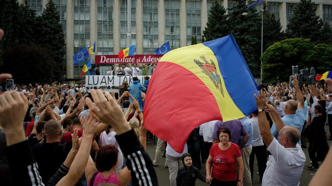 Акции протеста в Кишиневе