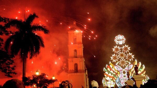 Празднование Рождества на Кубе