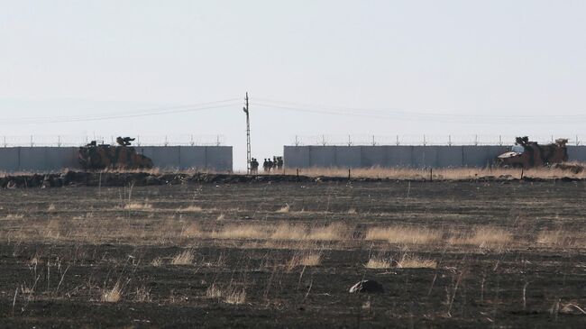 Совместный российско-турецкий патруль на северо-востоке Сирии