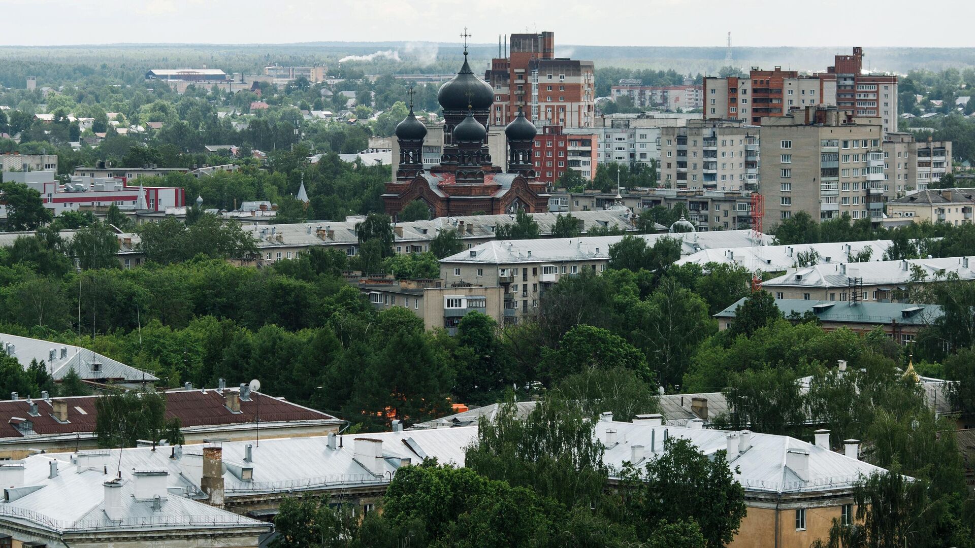 Октябрьский район города Иваново - РИА Новости, 1920, 09.10.2020