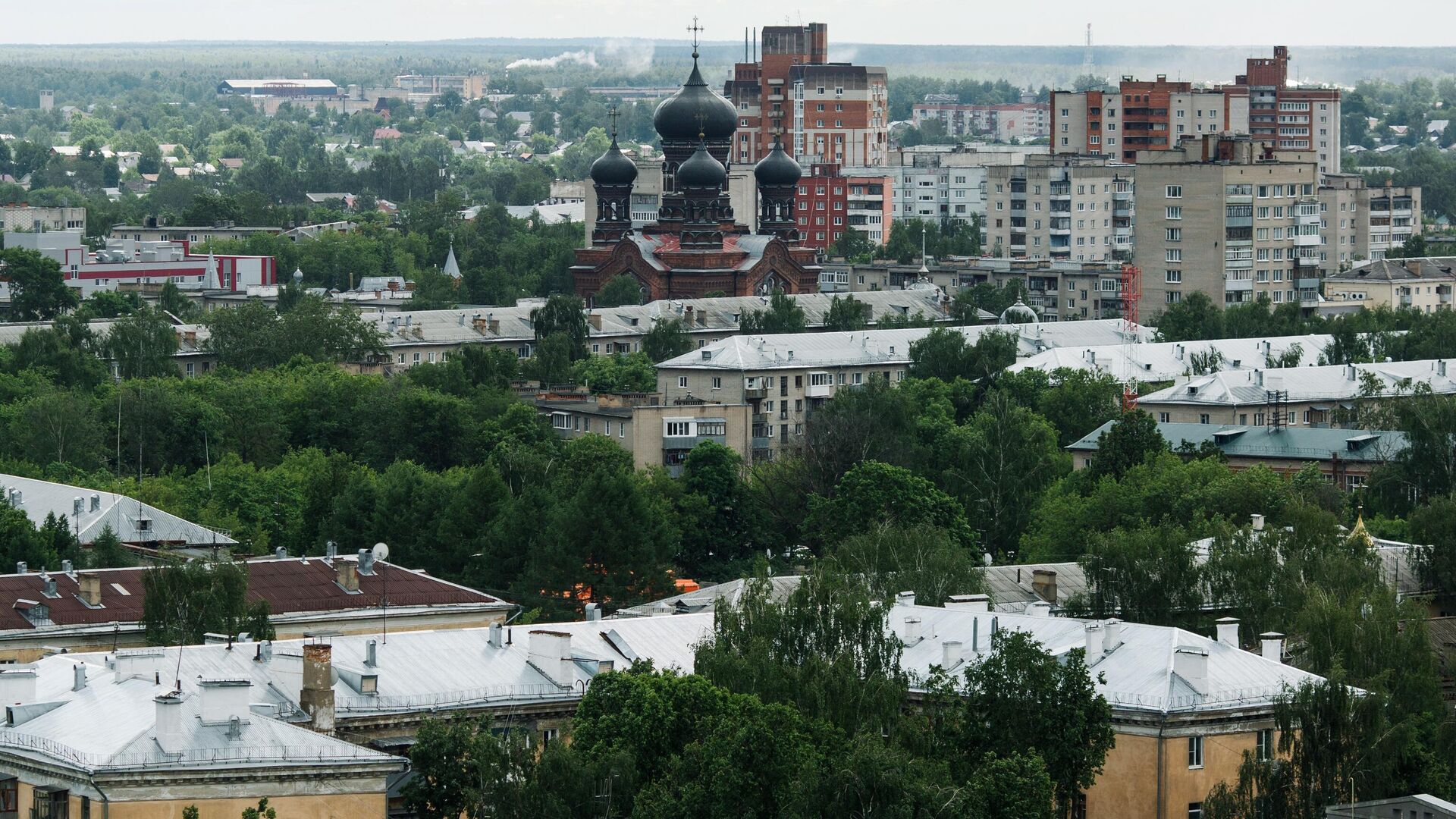 Октябрьский район города Иваново - РИА Новости, 1920, 09.10.2020