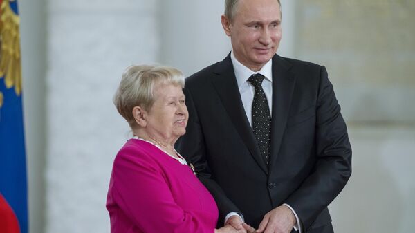 Президент РФ В.Путин вручил государственные премии в День России в Кремле