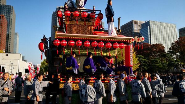 Торжественные мероприятия в честь императора Японии Нарухито