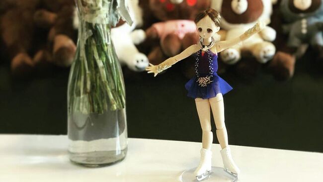 Подарки фигуристке Анне Щербаковой от китайских болельщиков Подарки фигуристке Анне Щербаковой от китайских болельщиков