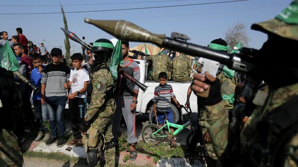 Военные ХАМАС в Секторе Газа