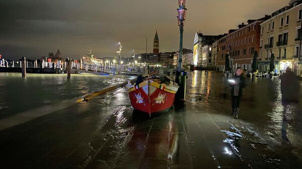 Паводок в Венеции