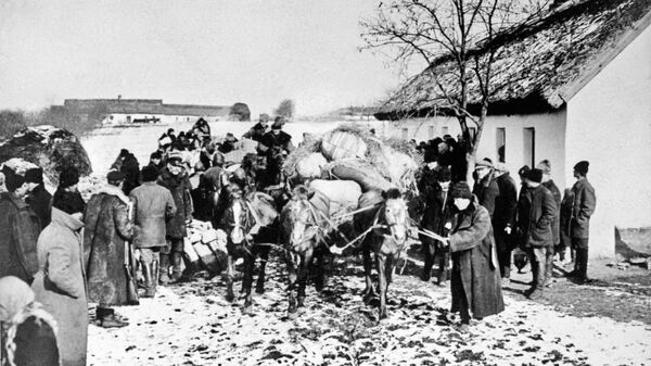 Выселение кулацкой семьи из села Мальчевицы