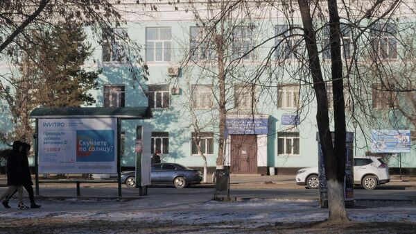 Здание Амурского колледжа строительства и жилищно-коммунального хозяйства в Благовещенске, где произошла стрельба