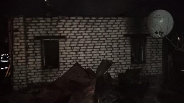 Пожар в поселке Турки Саратовской области. 14 ноября 2019