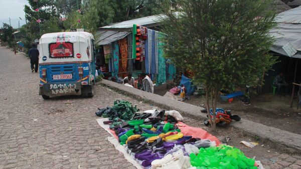 Рынок в Лалибеле. Эфиопия