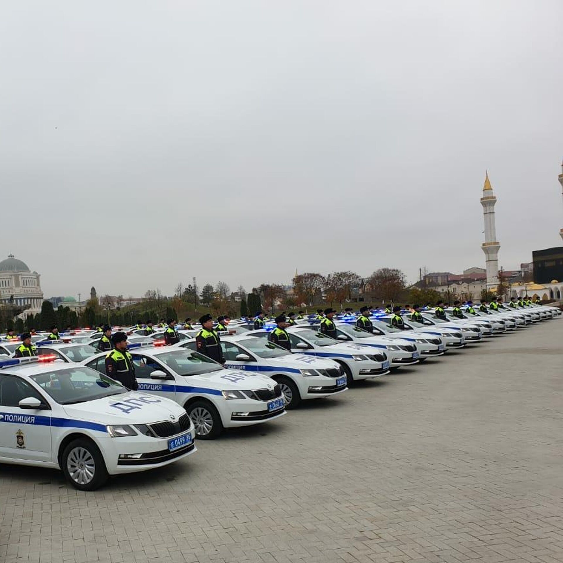 Госавтоинспекция Чечни получила 98 новых патрульных автомобилей - РИА  Новости, 14.11.2019