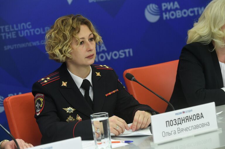 Старший инспектор по особым поручениям отдела пропаганды безопасности дорожного движения ГУОБДД МВД России полковник полиции Ольга Позднякова