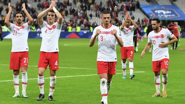 Футболисты сборной Турции