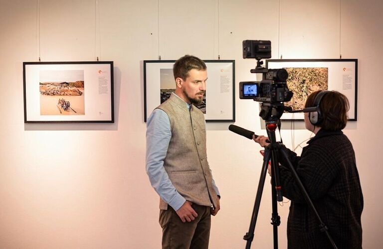 Открытие выставки победителей конкурса им. А. Стенина в Италии Открытие выставки победителей конкурса им. А. Стенина в Италии