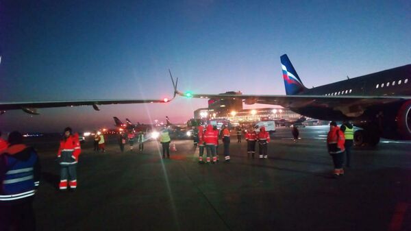 Самолет Airbus A-320 задел другой самолет на рулежной полосе в московском аэропорту Шереметьево