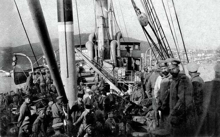 Крымская эвакуация, 1920 год Крымская эвакуация, 1920 год