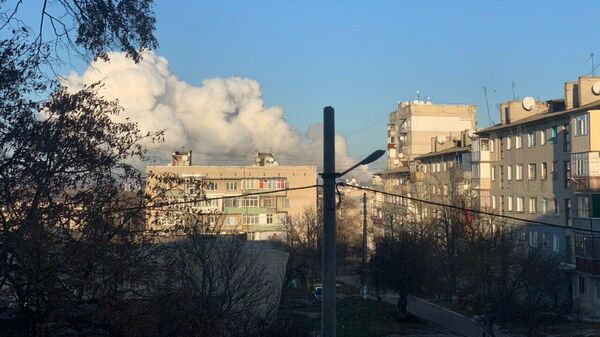 Взрывы в городе Балаклея Харьковской области