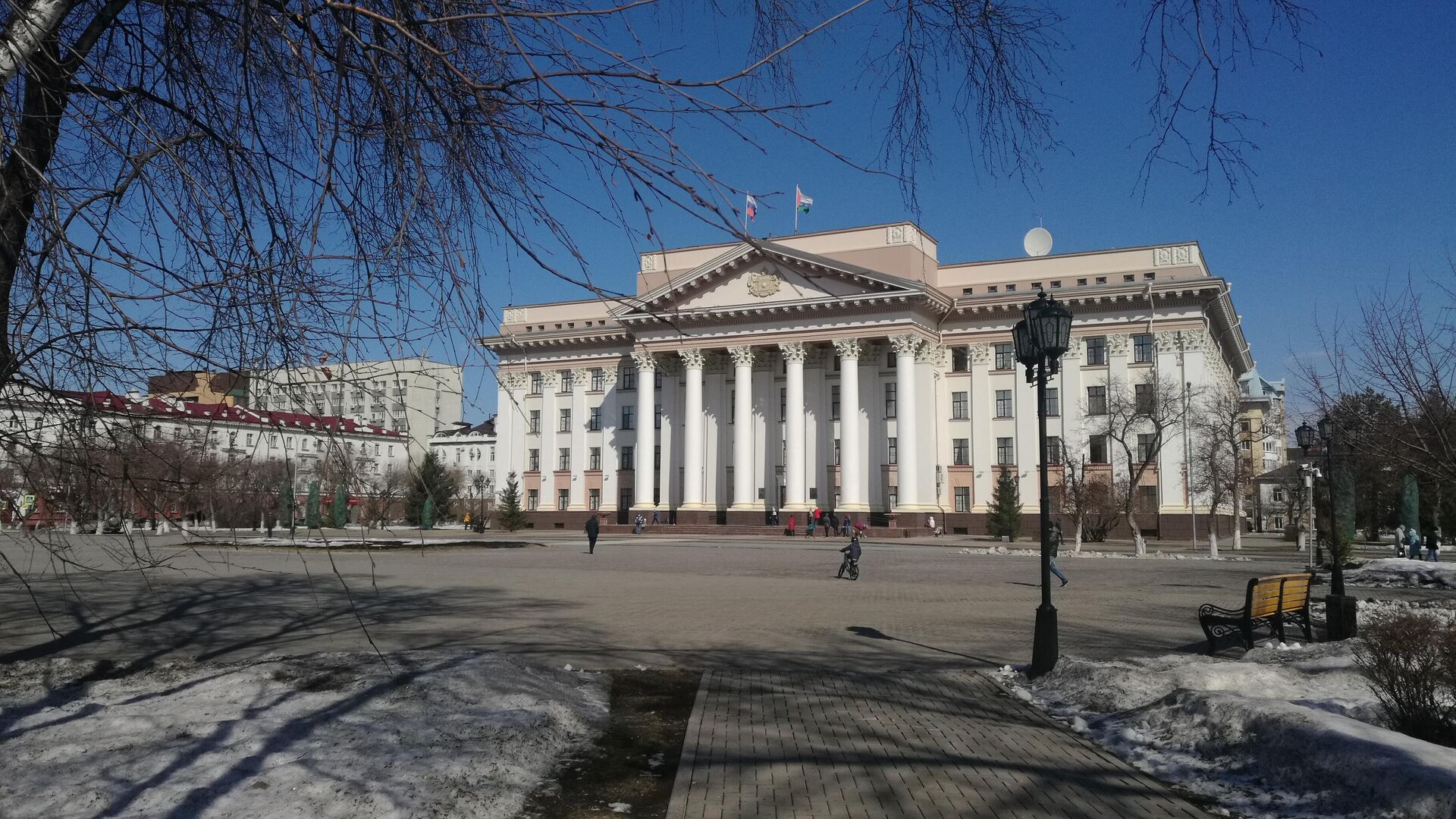Здание правительства Тюменской области - РИА Новости, 1920, 19.04.2023