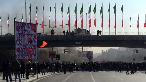 Акция протеста в Иране