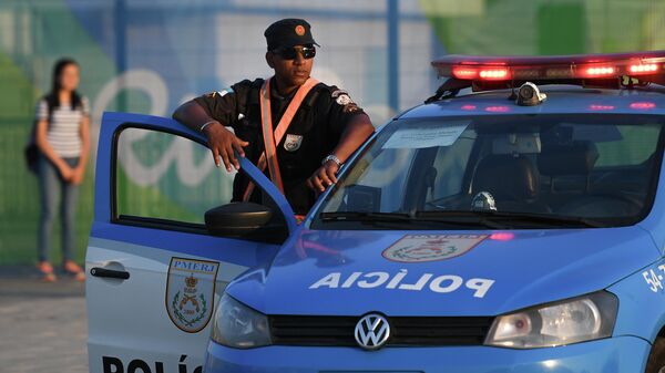 Полицейский в Рио-де-Жанейро