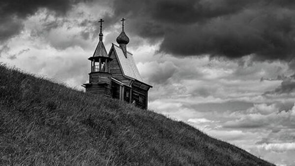 Никольская часовня,  XVIII века, д. Вершинино, Кенозерский национальный парк