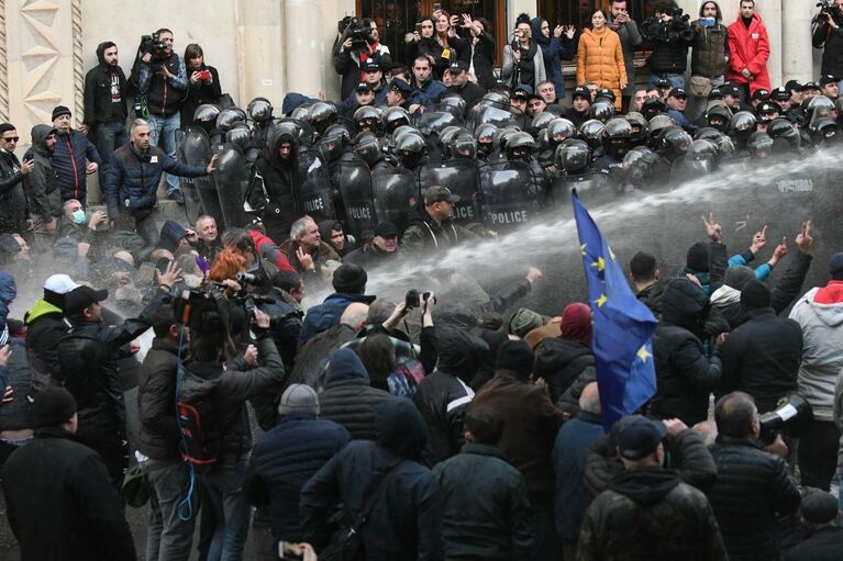 Акции протеста в Тбилиси