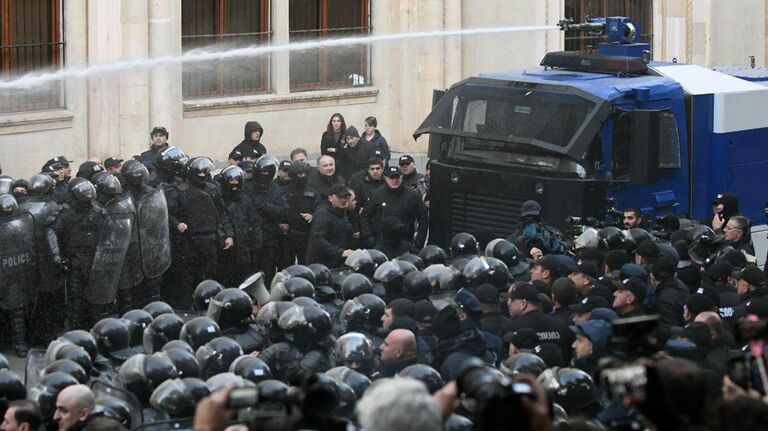 Акции протеста в Тбилиси